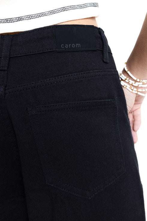 The Black High-Rise Culottes